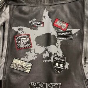 Joe Rocket Kawasaki Leather Jacket